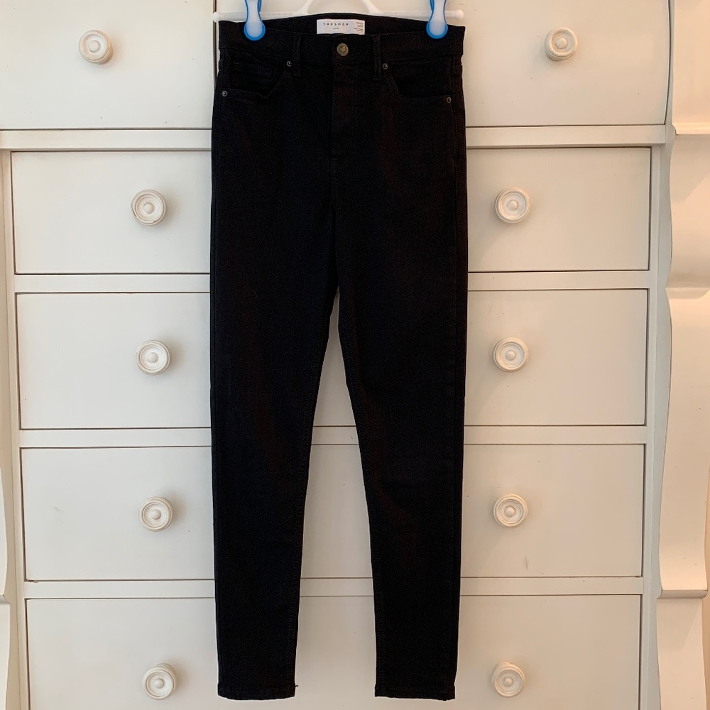 Topshop Black Skinny Jeans